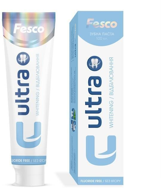 Зубна паста Fesco Whitening, 100 мл