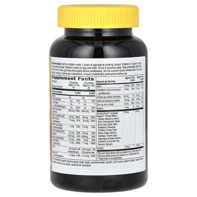 Мультивітаміни для дітей Nature's Way Alive! Multi-Vitamin вишня, апельсин і виноград, 90 жувальних мармеладок
