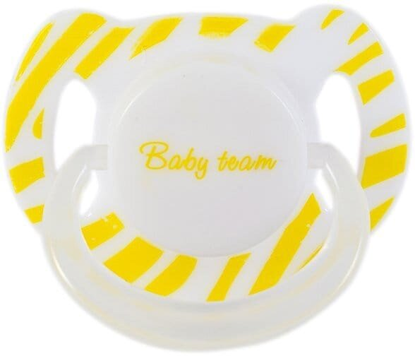 Пустушка латексна Baby Team 3225 вишнеподібної форми з ковпачком від 6 місяців, 1 шт