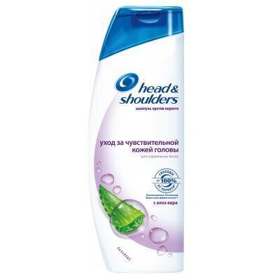 Шампунь Head & Shoulders Догляд за чутливою шкірою голови, проти лупи, 400 мл