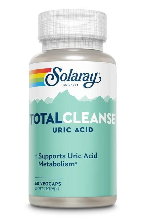 Дієтична добавка Solaray Total Cleanse Uric Acid, 60 веганських капсул