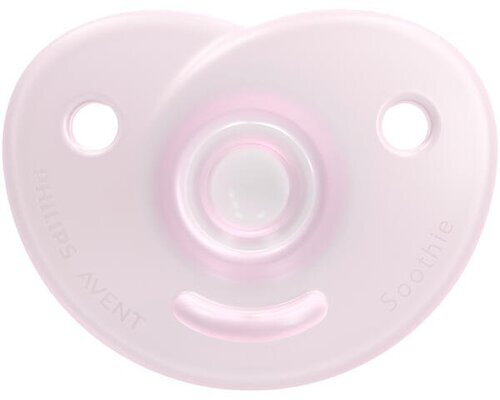 Пустушка силіконова Philips Avent Soothie SCF099/22 фігурна, 0-3 місяців, для дівчинки, 2 шт