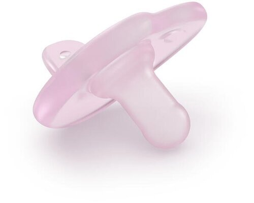 Пустушка силіконова Philips Avent Soothie SCF099/22 фігурна, 0-3 місяців, для дівчинки, 2 шт