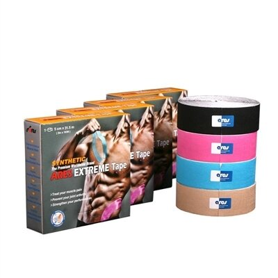 Кінезіо тейп Ares Extreme 5 см х 5 м різнокольоровий