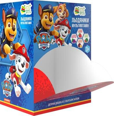 Льодяники мультивітамінні Круть-Фруть Paw Patrol №150