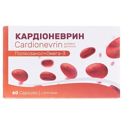 Кардіоневрин капсули по 420 мг № 60