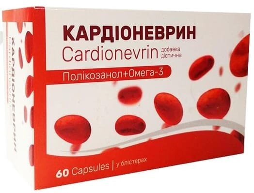 Кардіоневрин капсули по 420 мг № 60