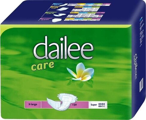 Підгузки для дорослих Dailee Care Super Extra Large повітропроникні, 30 штук
