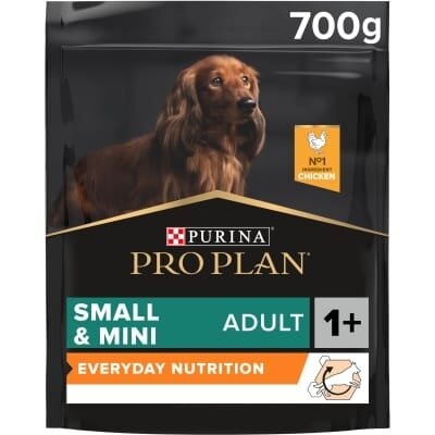Корм сухий Purina Pro Plan Dog Small & Mini Adult з куркою і рисом, 700 г
