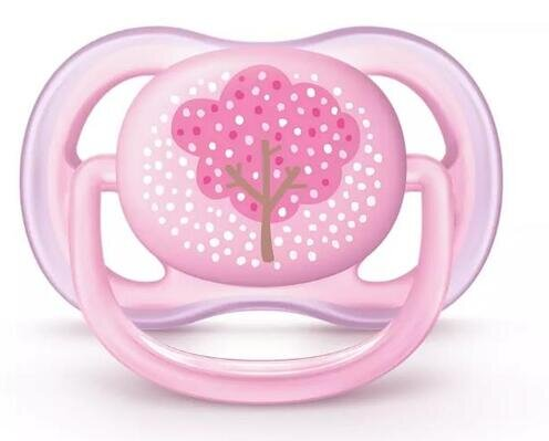 Пустушка силіконова Philips Avent Ultra Air SCF343/20, 0-6 місяців, 2 шт