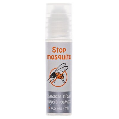 Бальзам Stop Mosquito після укусів комах, 4,5 мл