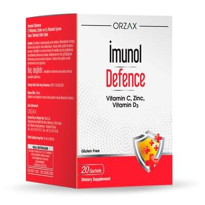 Комплекс для імунітету Orzax Imunol Defence №20 у саше