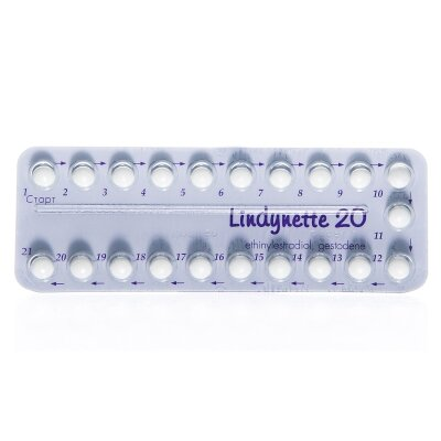 Ліндинет 20 таблетки, в/о №63 (21х3)