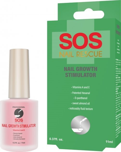 Засіб для нігтів Sos Nail Rescue Стимулятор росту, 11 мл