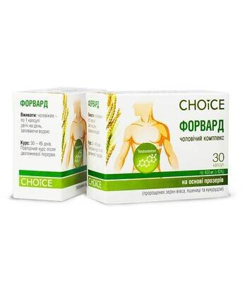 Форвард Choice Phyto капсули по 400 мг №30