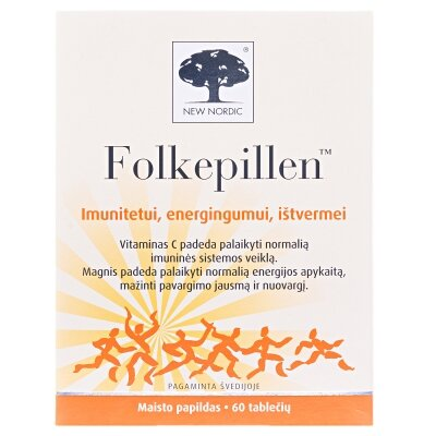 Фолкепіллен для імунної системи Folkepillen таблетки №60
