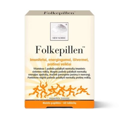 Фолкепіллен для імунної системи Folkepillen таблетки №60