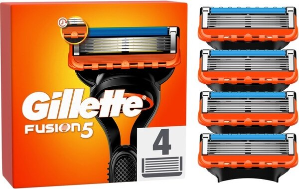 Картриджі змінні для гоління Gillette Fusion 5, 4 шт