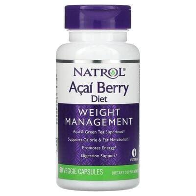 Ягоди Асаї Natrol Acai Berry Diet, 60 капсул