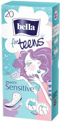 Прокладки гігієнічні щоденні Bella Panty for Teens Sensitive, 20 шт