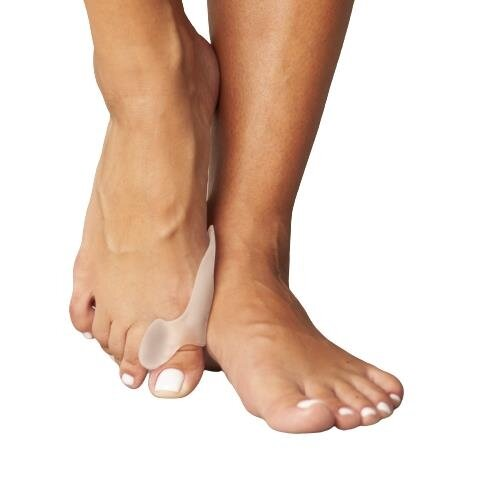 Подушка гелева Milplast Foot Comfort захисна для великого пальця стопи з розширювачем для пальців, розмір універсальний, 1 штука