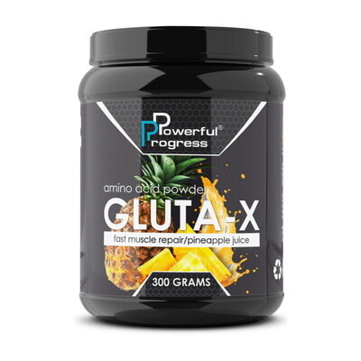 Амінокислота Powerful Progress Gluta-X ананас, 300 г