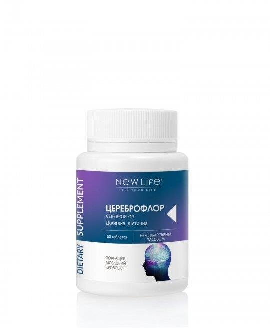 Цереброфлор New Life Cerebroflor, 60 таблеток
