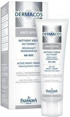 Крем для обличчя Farmona Dermacos Anti-Spot нічний проти пігментації, 50 мл