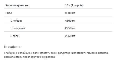 Амінокислоти Allnutrition BCAA 2:1:1 Instant апельсин, 400 г