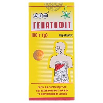 Гепатофіт збір по 100 г у пак., вклад. у пач.