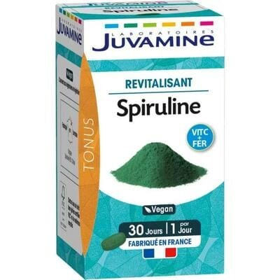 Дієтична добавка Juvamine Ревіталізація Спіруліна капсули №30