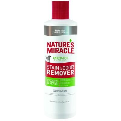 Засіб для собак 8in1 NM Dog Stain&Odor Remover Pour для усунення плям та запахів, 473 мл