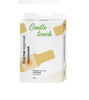 Пластир мозольний Gentle touch 2 см x 6 см, 5 штук