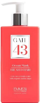 Маска для волосся Emmebi Italia Gate 43 Wash Ocean для фарбованого та пошкодженого волосся, 200 мл