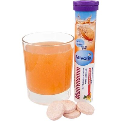 Мультивітаміни Mivolis Multivitamin таблетки шипучі №20