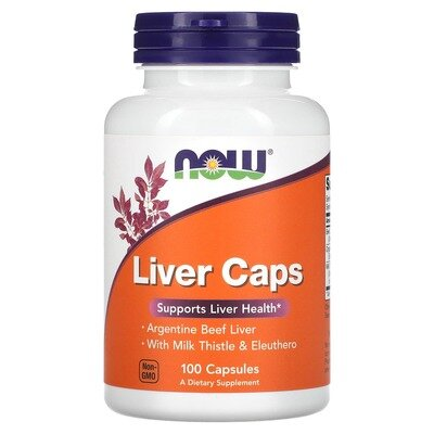 Добавка для печінки NOW Liver Caps капсули №100