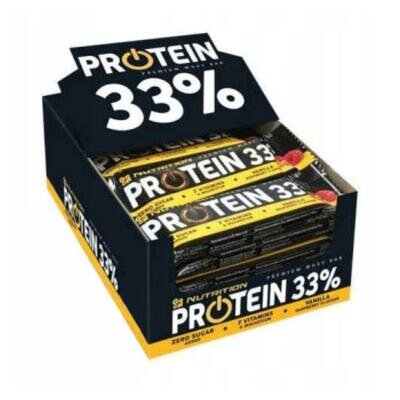 Батончик Go On Nutrition Protein 33% ваніль-малина 25 штук по 50 г