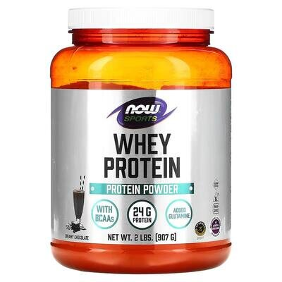 Протеїн NOW Whey Protein шоколад, 907 г