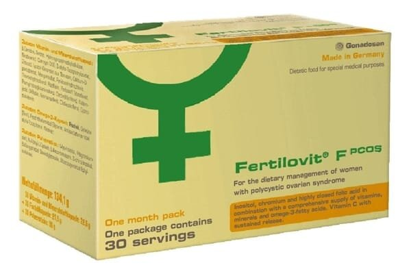 Фертіловіт F PCOS капсули №60 + 30 стіків з пор.