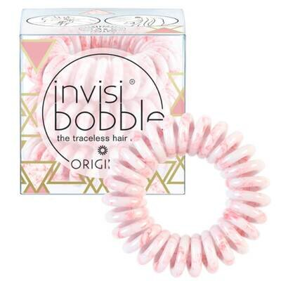 Резинка-браслет для волосся Invisibobble Original Marblelous Pinkerbell, 3 шт