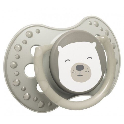 Пустушка силіконова Lovi Buddy bear динамічна, 22/864, 3-6 місяці, 2 шт