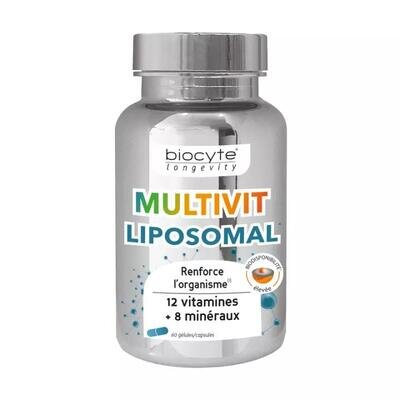 Вітаміни та мінерали Biocytе Енергія та захист, 60 капсул