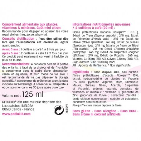 Педіакід PEDIAKID Nez Gorge Sirop сироп для дітей ніс-горло, 250 мл