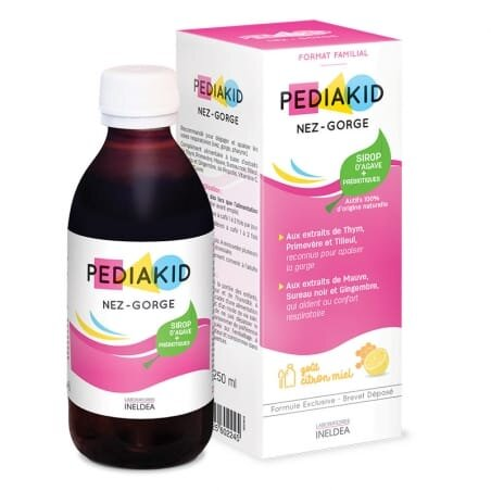 Педіакід PEDIAKID Nez Gorge Sirop сироп для дітей ніс-горло, 250 мл