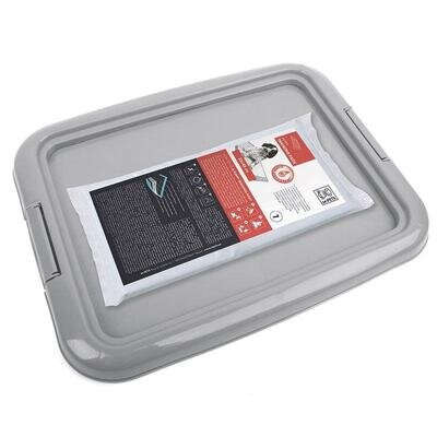Лоток-тримач M-Pets Starter Kit Holder&7 Training Pads гігієнічний для пелюшок з комплектом пелюшок, 46,2х35,8х3 см