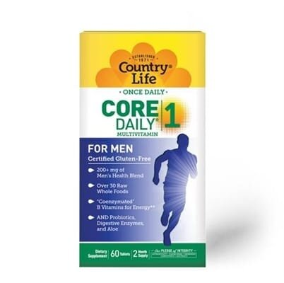 Вітамінно-мінеральний комплекс Country Life Core Daily 1, для чоловіків таблетки №60