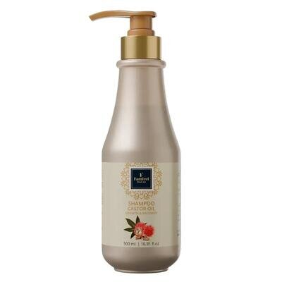 Шампунь для волосся Famirel Castor Oil активний ріст та відновлення, 500 мл