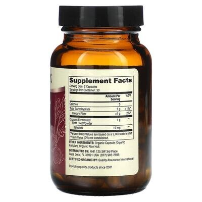 Буряк Dr. Mercola Beet органічний ферментований, 60 капсул