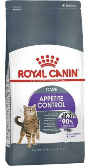 Корм сухий для котів Royal Canin Appetite Control від 1 року до 7 років схильних до випрошування їжі, 2 кг