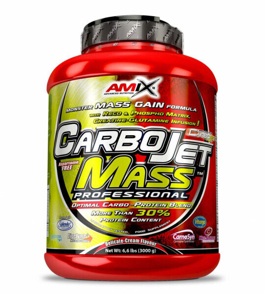 Гейнер Amix Nutrition CarboJet Gain Mass Professional лісові ягоди, 3000 г